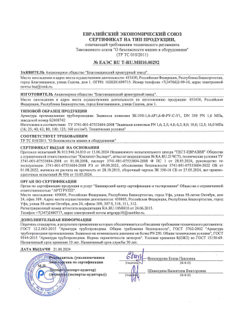 Сертификат 55