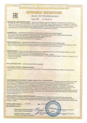 Сертификат 31