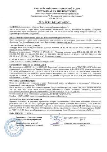 Сертификат 11